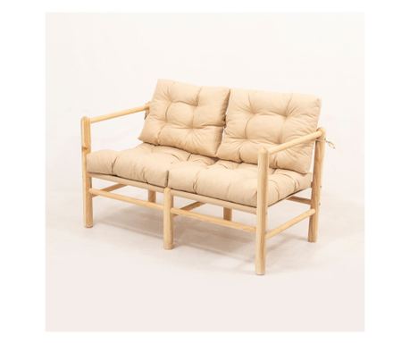 Dwuosobowa sofa ogrodowa MYG04 - krem