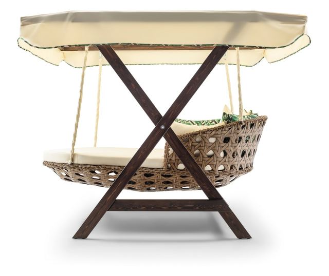 Leagăn Dublu de Grădină, Crem