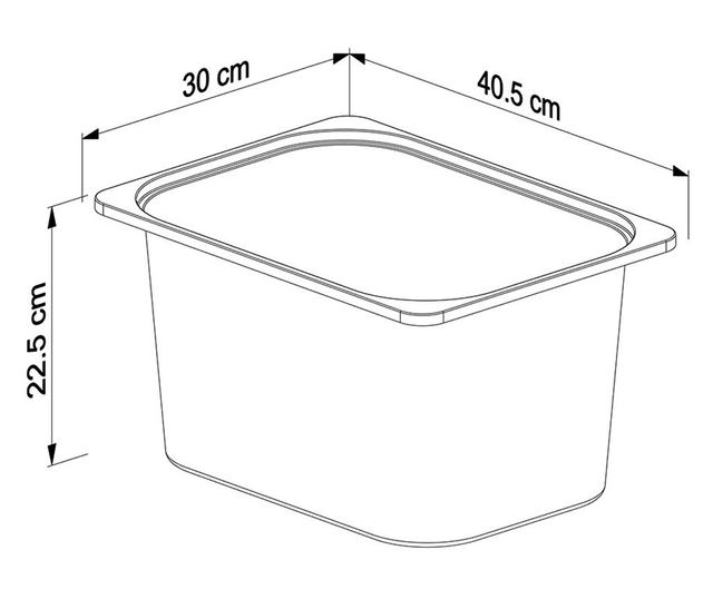 Wielofunkcyjna szafka Rine 2D4K8U - biała, niebieska