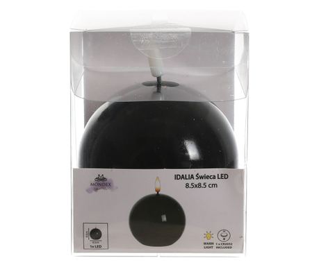 IDALIA LED sveča 9xh11cm