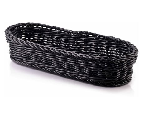SINO KOŠARICA ZA PRIBOR ZA JELO 27x11x6cm Polyrattan