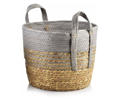 BALI Komplet 2 košar iz morske trave 33x33xV:26/24x24xV:21cm
