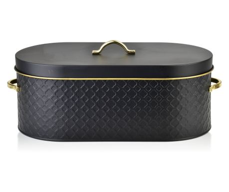 SANDY BLACK кутия за хляб 34x18xH13cm COOKINI