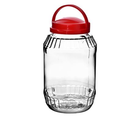 Základní kuchyňská sklenice 3,1 l s držadlem 15x v26,5 cm