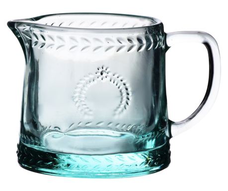 ECILA LIGHT turkizna posoda za sladkor s posodico za smetano