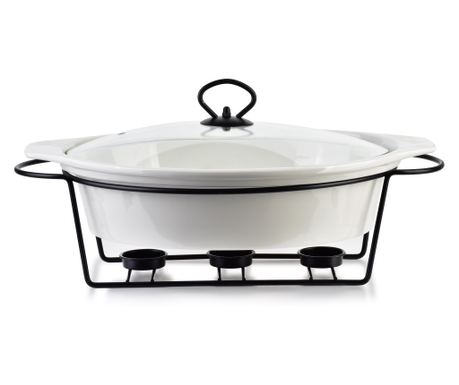 MODERN KITCHEN Oválna misa s ohrievačom 2.6l 38x26xV7.9cm