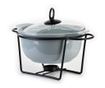 MODERN KITCHEN Posoda s podstavkom za segrevanje 1,2l 22,9x19,3xV8,7cm