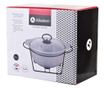 MODERN KITCHEN Posoda s podstavkom za segrevanje 1,2l 22,9x19,3xV8,7cm