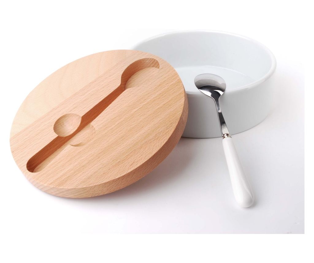 BASIC KITCHEN Posuda za šećer sa žlicom 14.7x6cm COOKINI - 2