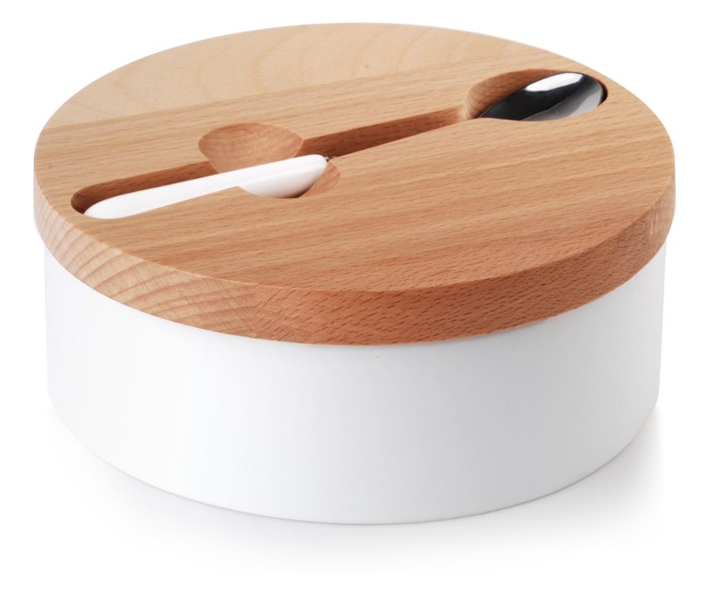 BASIC KITCHEN Posuda za šećer sa žlicom 14.7x6cm COOKINI - 3