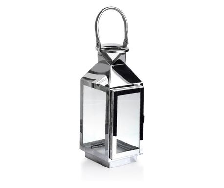 LORENZO SILVER Lucerna M 11x10x27 cm