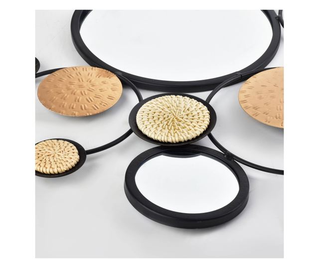 TALA Zidna Dekoracija s Ogledalom 60x37x0.7cm