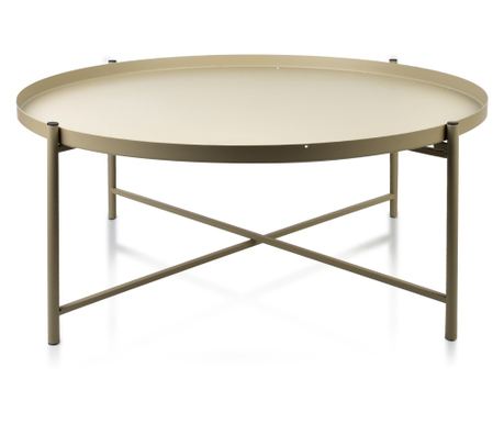 LUCAS BEIGE dohányzóasztal 76,50xh32cm