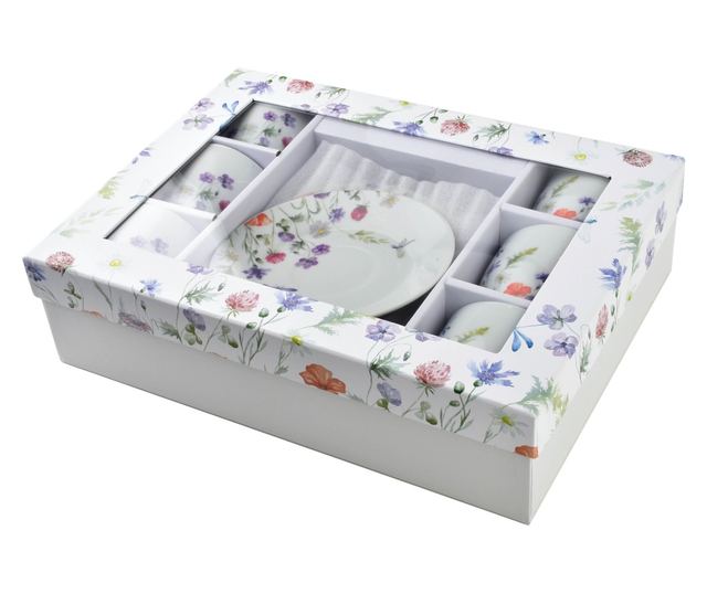 Komplet 6 šalica s tanjurićem 250ml