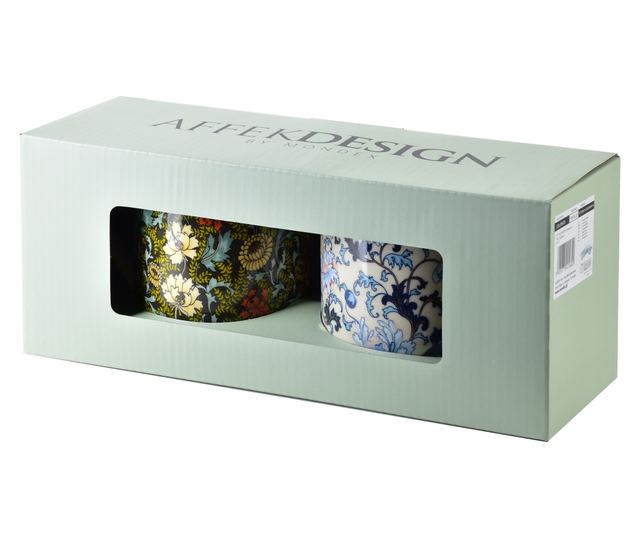 COLORATO Set 2 šalice 2x400ml 8x H9,cm