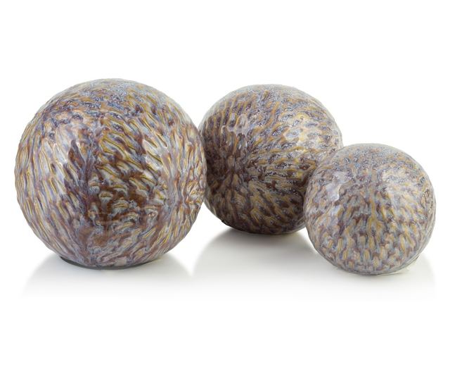 SAGGIO PATTERN Dekorativní koule 10x10x9cm