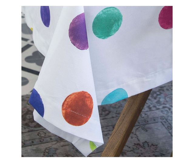 Ubrus Confetti 150x150 cm Multicolor