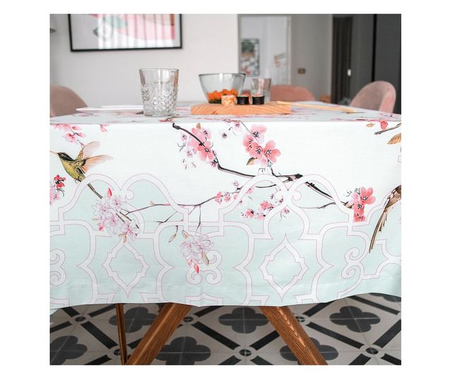 Ubrus Chinoiserie 150x150 cm vícebarevný