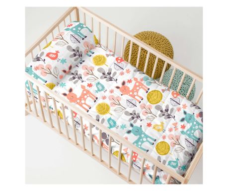 Кувертюра Woodland 100x130 см (Легло) Многоцветен