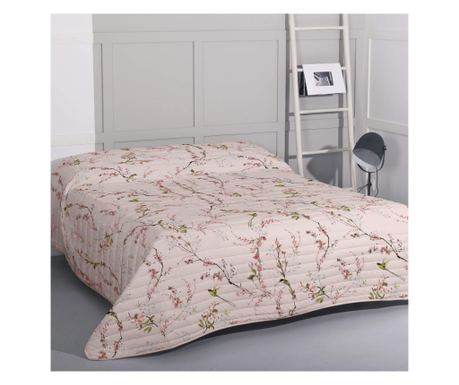 Розово покривало Chinoiserie 180x260 см (единично) Многоцветно