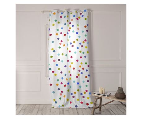Zavjesa Confetti 140x300 cm Višebojna