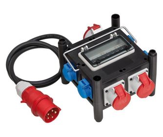 Brennenstuhl Kompakter Stromverteiler CEE32A+2x16A 4x230V (1153690400)