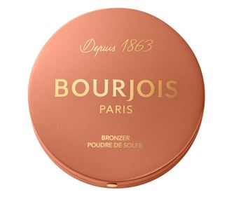Fard de obraz cu efect de iluminare si contur, Bourjois Maxi Round, medium dark, 2.5 g