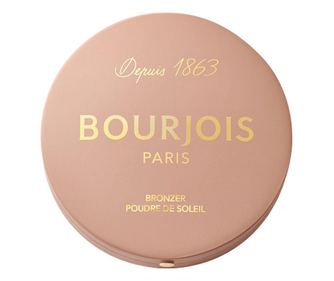 Fard de obraz cu efect de iluminare si contur, Bourjois Maxi Round, light medium, 2.5 g