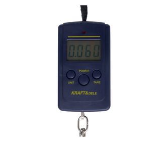 Kézi elektromos mérleg kampóval, 50 kg, Kd11414, Kraft&Dele