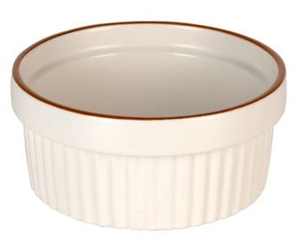 Комплект от 2 рамекини Excellent Houseware, керамични, 11x4,8 см, бели