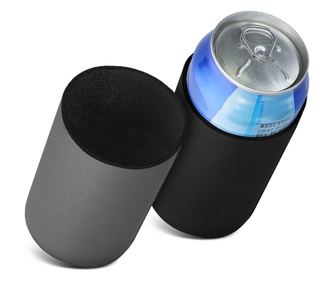 Комплект от 2 термокапачки за кутии от 500 ml, Kwmobile, черно/сиво, неопрен, 55734.09