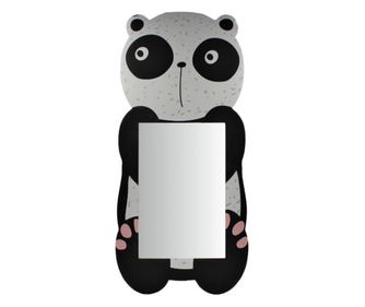 Panda alakú tükör 58x26cm