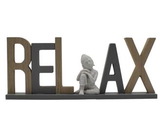 Buddha Relax belső dekoráció 33x15.5x4.5 cm