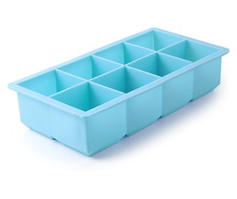Форма за лед XL Ibili, силикон, 21.5x11.5x5 см, синя