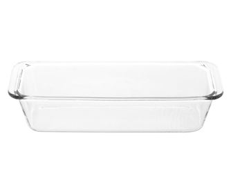Ibili Kristall hőálló üvegtál, 30x12x7cm, átlátszó