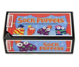 Комплект от 6 детски чорапи Puppets