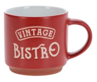 Komplet 6 keramičnih skodelic, kolekcija Siaki, 268 ml