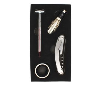 4 részes borfelszolgáló kiegészítő szett