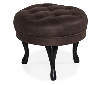Табуретка diYana Young, винтидж кафява,50x44x50cm