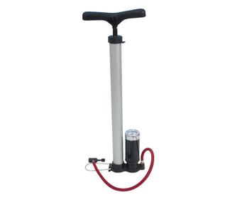 Pompa manuala de bicicleta, Extol, cu manometru, 100 PSI / 7 bar