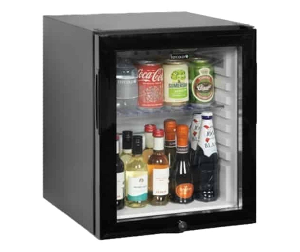 Frigider minibar, TEFCOLD - TM35GC, negru
