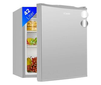 Минибар хладилник Bomann, Cool Box, H 51 см, обем 42 литра, идеален за офис, хотел, къмпинг, ниска консумация, 2 рафта за съхран