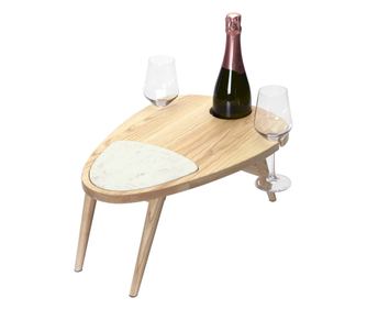 Сгъваема маса за пикник Legnoart Scenario - APE-L, Ясен