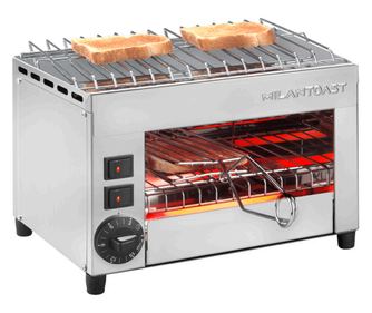 Toaster si grill electric, MILANTOAST, Salamander, 1000 W, inox