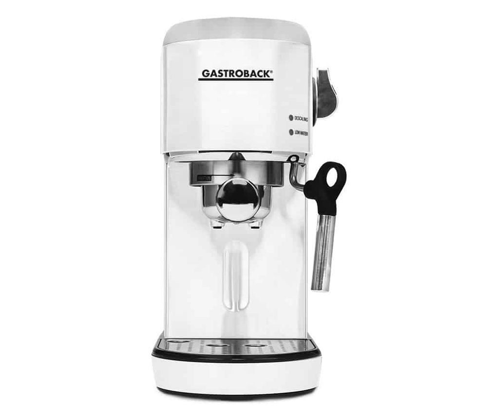 Manuális eszpresszógép Gastroback, Piccolo, ideális minden kávékülönlegességhez, 19 bar, kompatibilis az ESE Pads/őrölt kávéval,