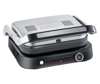 Elektromos grill Severin, Sevini Pro, ideális szendvicsekhez/steakhez/halhoz, főzőfelület 31x24,5 cm, 7 előre beállított program