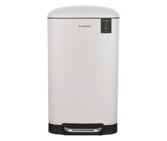 Pedálos szemetes, Les Collectors, N728, űrtartalom 30 liter, kivehető rekesz, hangtalan nyitás/zárás, ujjlenyomat mentes rozsdam