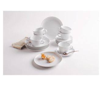 30 részes edénykészlet KAHLA, Five Senses, 6 személyes, porcelán anyagú, prémium, elegáns, modern design, tartós, mosogatógépben