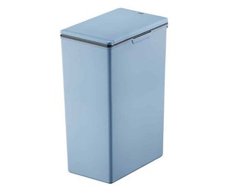 EKO moduláris hulladékgyűjtő, Morandi Touch, űrtartalom 40 l, hangtalan fedél nyitás/zárás, kompakt kivitel, kék