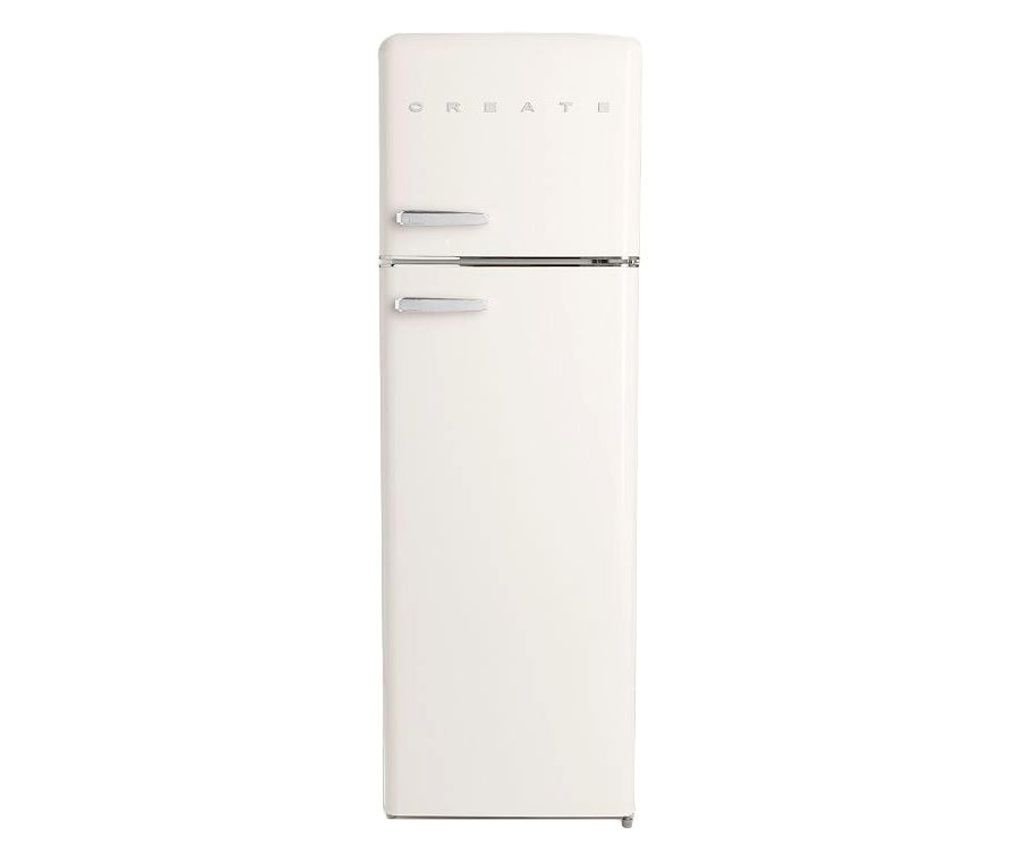 Retro Refrigerator, CREATE, 246 liters, cream